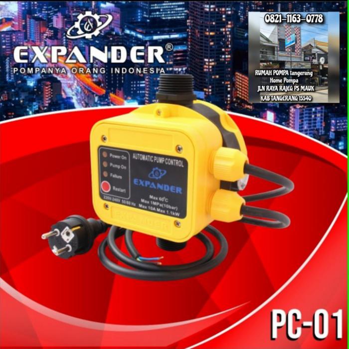 Gambar AUTOMATIC PRESSURE CONTROL EXPANDER PC 01 OTOMATIS POMPA AIR dari RUMAH POMPA TANGERANG Kab. Tangerang Tokopedia