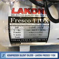 Gambar Kompresor Udara Listrik Oiless Silent - LAKONI FRESCO 110X 1HP 10LITER dari SINERGITEKINDO Kota Yogyakarta 5 Tokopedia