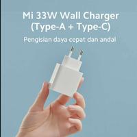 Gambar Mi 33W Wall Charger Type A Type C Fast Charging dari Uno Ponsel Kota Administrasi Jakarta Barat 2 Tokopedia