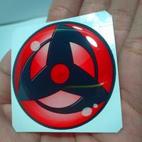 Gambar SHARINGGAN KAKASHI Emblem sticker timbul resin lentur dari cindul variasi Kab. Tegal 2 Tokopedia