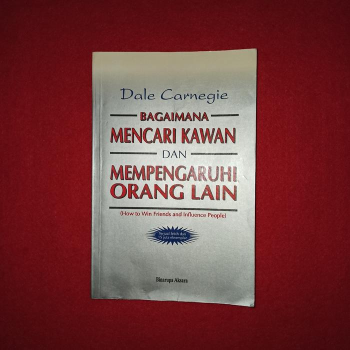 Gambar buku bagaimana mencari kawan dan mempengaruhi orang lain dari Dinara jaya Kab. Lampung Utara Tokopedia