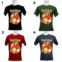 Gambar Kaos Pokemon Pokeball Charmander dari kaoskaoscorp Kab. Sleman 2 Tokopedia