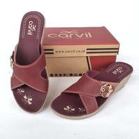 Gambar Sandal wanita wedges / sandal carvil wanita / sandal cewek terbaru dari mita'shoes Kab. Tangerang 1 Tokopedia
