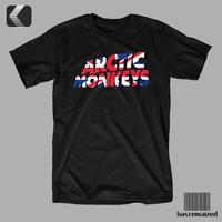 Gambar Kaos Band ARCTIC MONKEYS - LOGO UNION JACK dari KASTEMAIZED Kota Bandung 1 Tokopedia