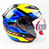 Gambar HELM NHK R6 MOTIF STARCO BLACK/YELLOW/BLUE dari ISTANA HELMET Kota Bandung 5 Tokopedia