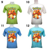 Gambar Kaos Pokemon Pokeball Charmander dari kaoskaoscorp Kab. Sleman 4 Tokopedia