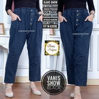 Gambar Bestseller vanis jumbo snow celana panjang wanita terbaru denim 29/3 dari Nalla Fashion Kab. Sukoharjo 3 Tokopedia