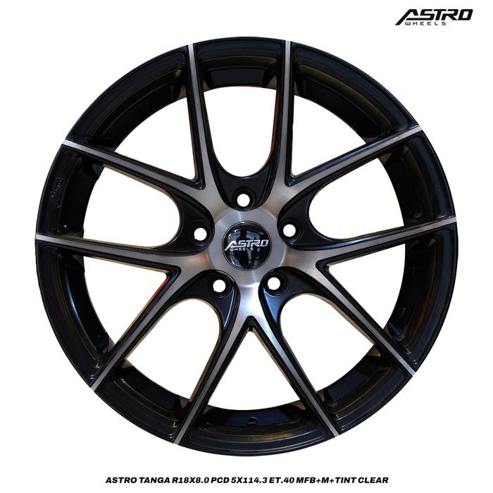 Gambar Velg Mobil ASTRO Wheels Tanga 18x8.0 5x114.3 ET 40 MFB+M dari OTTOBAN INDONESIA Kota Administrasi Jakarta Pusat Tokopedia