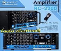 Gambar amplifier soundbest rc 2200 soundbest rc2200 garansi resmi original dari Linda electronik215 Kota Administrasi Jakarta Barat 1 Tokopedia