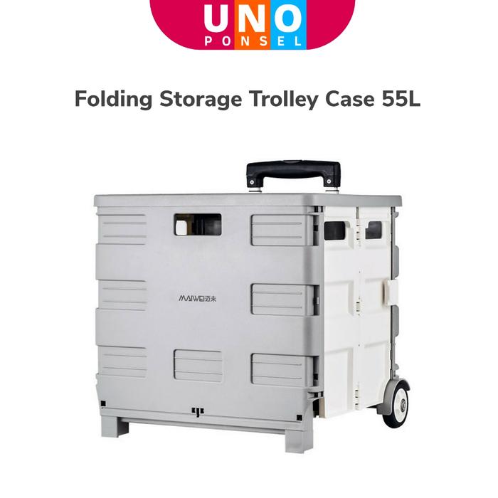 Gambar Maiwei Folding Storage Trolley Case Troli Lipat Keranjang 55L dari Uno Ponsel Kota Administrasi Jakarta Barat Tokopedia
