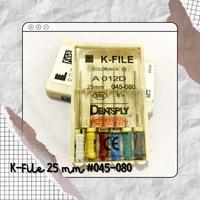 Gambar K-file dentsply 25 mm ukuran #06 ; #08 ; #10; #015-045 ; #045-080 dari Robo Dental Kab. Jember 5 Tokopedia