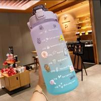 Gambar Botol Minum VIRAL Korea 2 Liter 2L Pelangi Free Stiker dari Fifisshop12 Kota Medan 5 Tokopedia