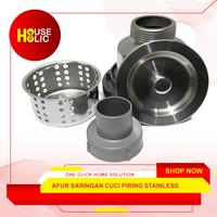 Gambar Afur Kitchen Sink / Avur Saringan Bak Cuci Piring Afur BCP Stainless dari Householic Kota Makassar 1 Tokopedia