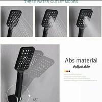 Gambar PAKET LENGKAP SHOWER SETT PANAS DINGIN HITAM/SHOWER MIXER SETT BLACK dari Sanitarymart Kota Administrasi Jakarta Barat 2 Tokopedia