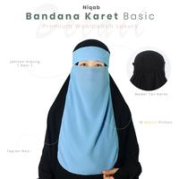 Gambar Niqab Bandana Basic Karet Woolpeach dari Yufina Hijab Kota Tasikmalaya 1 Tokopedia