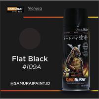 Gambar SAMURAI PAINT 109A FLAT BLACK CAT SEMPROT AEROSOL WARNA HITAM DOFF dari KHAIRA PAINT Kota Banjarmasin 1 Tokopedia