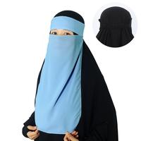 Gambar Niqab Bandana Basic Karet Woolpeach dari Yufina Hijab Kota Tasikmalaya 2 Tokopedia