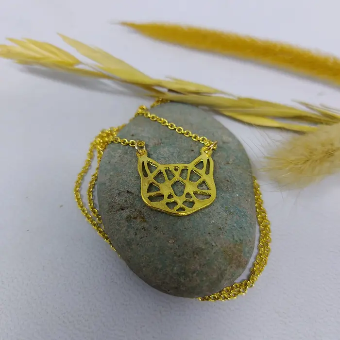 Gambar Kalung Fashion Korea Liontin Hollow Kucing Cat Gold Silver Jewelry dari Toko 999 Malang Kota Malang 4 Tokopedia