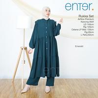 Gambar setelan celana panjang wanita jumbo ld 140 rukka set polos busui enter dari Wirawan Asli Kab. Sukoharjo 1 Tokopedia