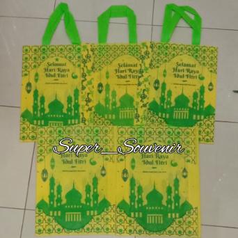 Gambar Tas Idul Fitri/Tas Kain Spoundbond/P 30 x L 8 x T 41 dari WAHANA SUPER SOUVENIR Kota Bekasi Tokopedia