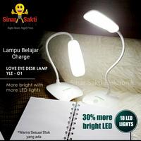 Gambar Lampu meja / belajar / baca led 3 mode sentuh Rechargeable charge dari Sinar Sakti Elektronik Malang Kota Malang 1 Tokopedia
