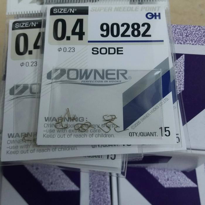 Gambar Kail Pancing Micro Owner 90282 Sode Brown No 0.4 dari Asma Fishing Depok Kab. Bogor Tokopedia