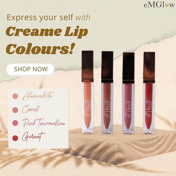 Gambar EMBEAUTE CREAM LIP COLOR by dr.Marlina dari eMGlow Skincare Store Kota Administrasi Jakarta Barat Tokopedia