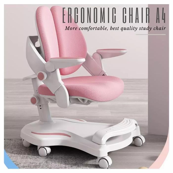 Gambar KURSI ERGONOMIS ANAK / ERGONOMIC STUDY CHAIR TYPE A4 dari Littlemimoos Kab. Bantul Tokopedia