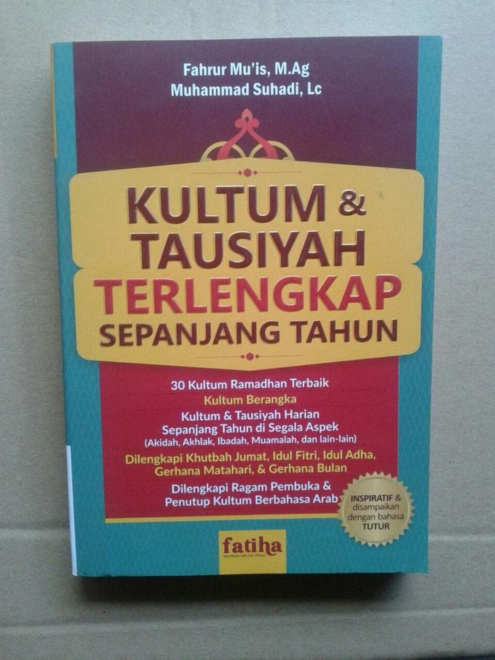 Gambar Kultum dan Tausiyah Terlengkap Sepanjang Tahun -FATIHA dari Rumah Buku Al Fatih Kota Bekasi Tokopedia