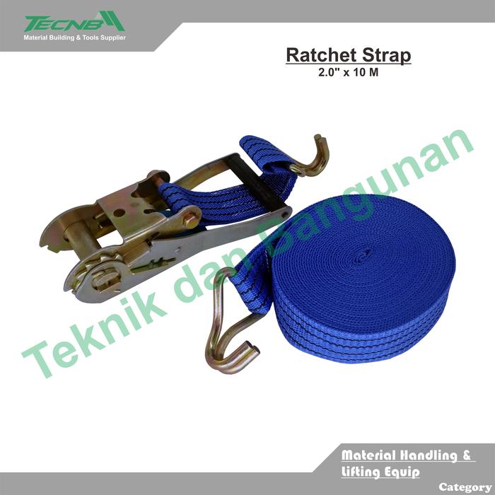 Gambar Cargo lashing tali Ikat Pengikat Barang ratchet tie down 10M 12M 15M dari Teknik Dan Bangunan Kota Binjai Tokopedia