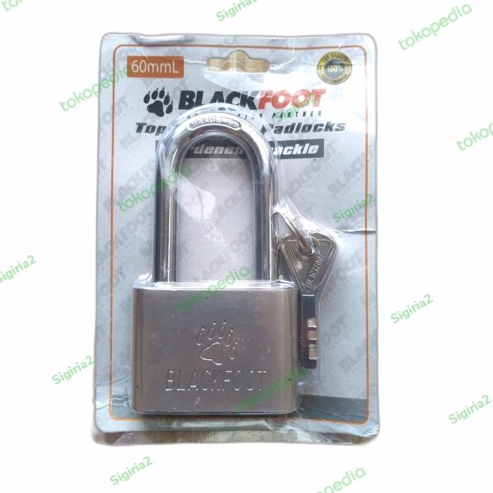 Gambar Gembok BLACKFOOT Tangguh Anti Maling ORIGINAL 100% High Grade Material dari sigiria2 Kota Malang Tokopedia