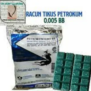 Racun Tikus Ampuh Petrokum Mati Kering Tidak Berbau