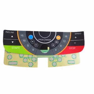1 set membrane key / keypad treadmill ID 9938 DC