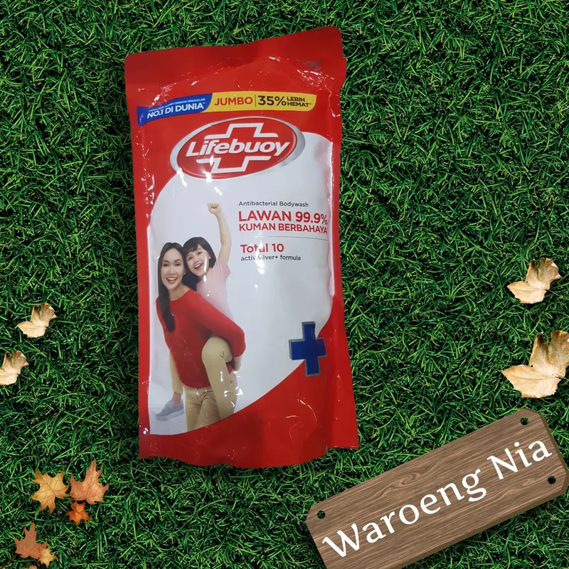 Lifebuoy Body Wash Sabun Mandi Cair Total 10 Refill 900 ml 0
