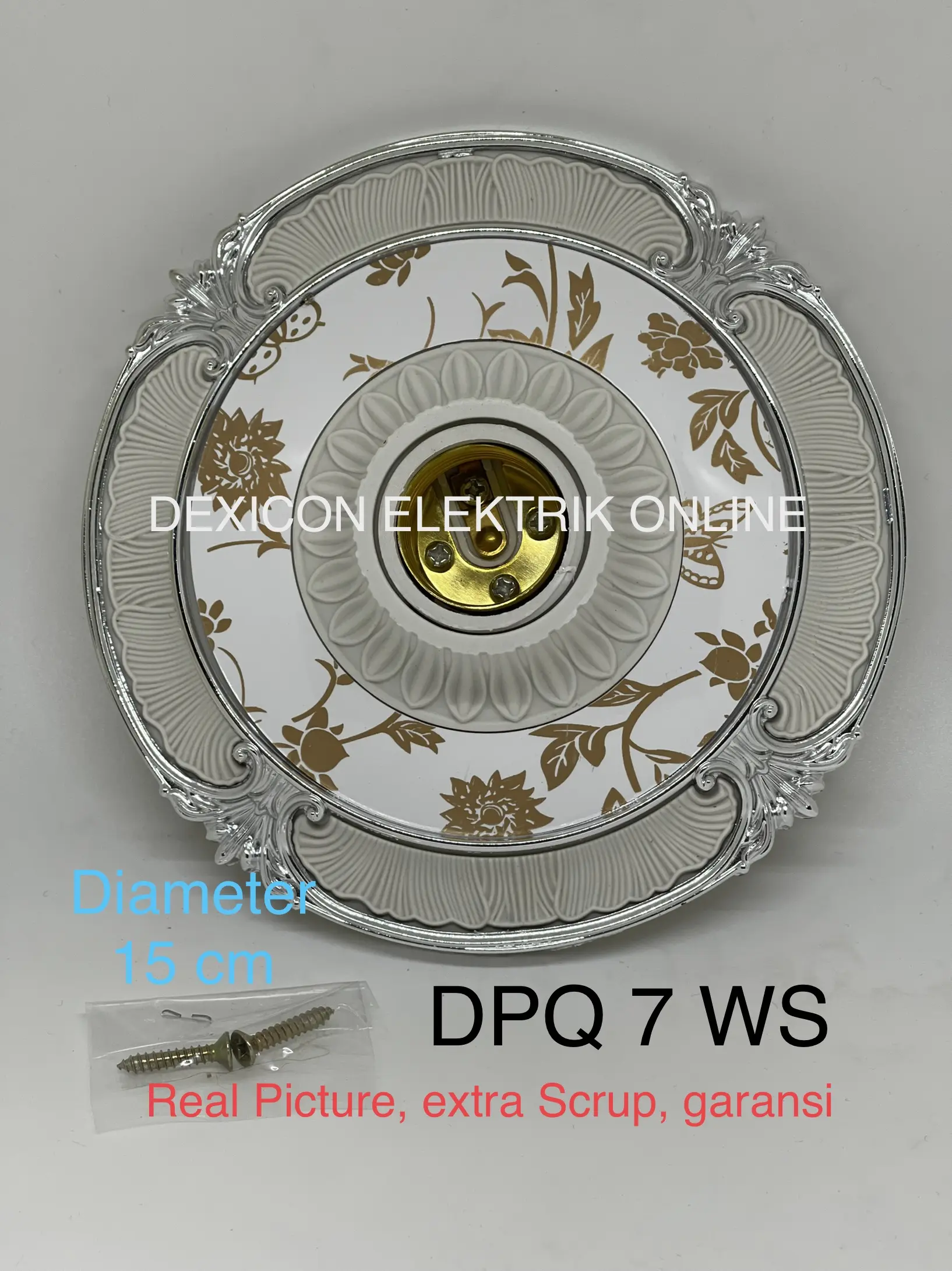 fitting lampu hias/fitting hias/fitting plafon/grosir fittting lampu/