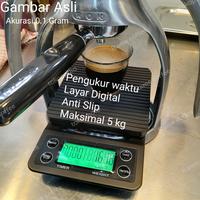 Gambar Timbangan Digital Kopi Dan Dapur Timer Scale 5kg Akurasi 0.1 Gram dari Nakah Titanium Kota Administrasi Jakarta Timur 1 Tokopedia