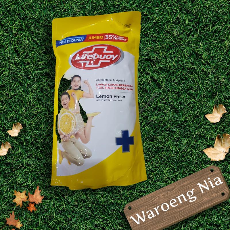 Lifebuoy Body Wash Sabun Mandi Cair Lemoh Fresh Refill 900 ml 0