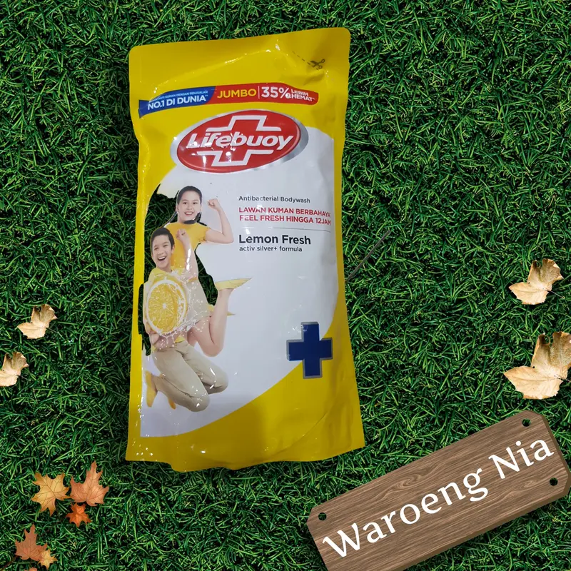 Lifebuoy Body Wash Sabun Mandi Cair Lemoh Fresh Refill 900 ml 0