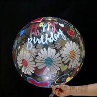 Gambar balon pvc 20inch transparan / balon pvc bening motif dari Istanaparty Kota Administrasi Jakarta Barat 3 Tokopedia