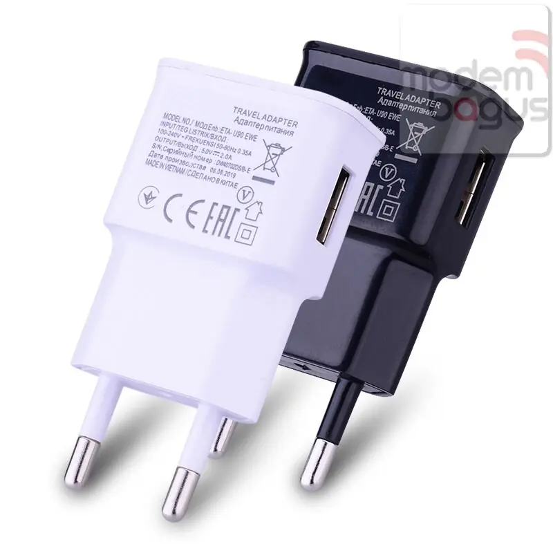 Kepala Adaptor Adapter Charger USB 5V 2A for Modem Mifi & Power bank
