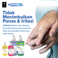 Gambar Sabun Cuci Tangan / Hand Soap Antiseptik SEBERSIH 500ml - Lemon dari tokoraii Kota Administrasi Jakarta Selatan 3 Tokopedia