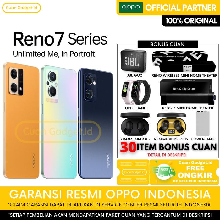 Gambar OPPO RENO 7 8/256 & RENO 7 Z 5G 8/128 RENO 7Z & RENO 7 5G 8/256 RESMI - RENO 7 4G 8/256, TANPA BONUS dari Cuan Gadget.id Kota Bekasi Tokopedia