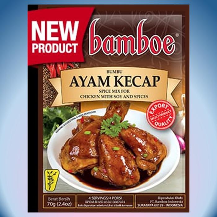 Gambar BAMBOE Bumbu Instant Ayam Kecap 70gr dari ARH Frozen Stockist Kota Surabaya Tokopedia