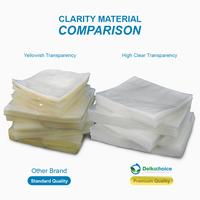 Gambar PLASTIK VAKUM ROLL POLOS | VACUUM BAG ROL | VACUM SEALER MAKANAN DELKO - Bening, 12 cm x 10 mtr dari Aneka Bungkus Kota Administrasi Jakarta Barat 5 Tokopedia