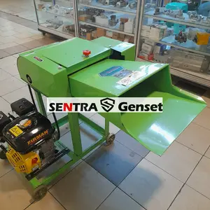 Mesin pencacah rumput plus penggerak/engine Mahkota MCC4-200