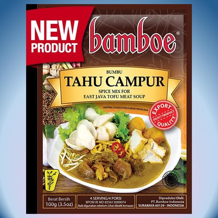 Gambar BAMBOE Bumbu Instant Tahu Campur 100gr dari ARH Frozen Stockist Kota Surabaya Tokopedia