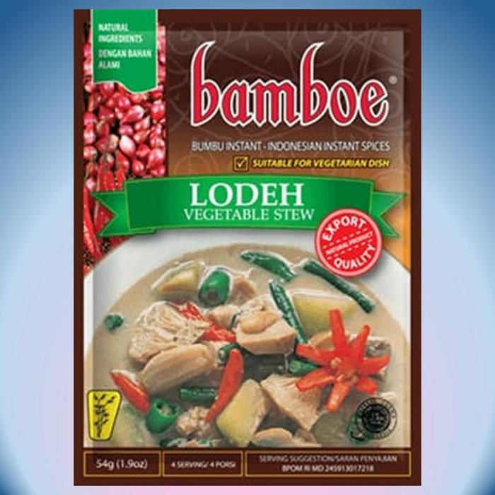 Gambar BAMBOE Bumbu Instant Sayur Lodeh 54gr dari ARH Frozen Stockist Kota Surabaya Tokopedia