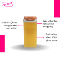 Gambar UNIVERSAL ROLL-ON NATURAL WAX 100gr SPECIAL PRICE dari Depileve Kota Administrasi Jakarta Barat 2 Tokopedia
