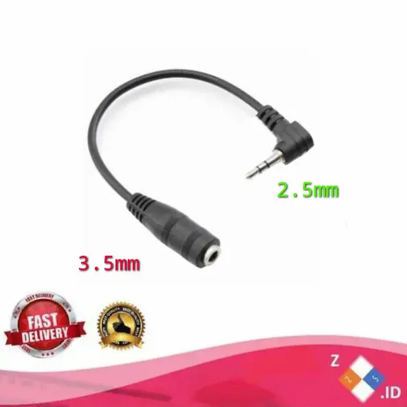 Kabel Stereo Audio Adapter Converter Jack 3.5 mm TO 2.5 mm