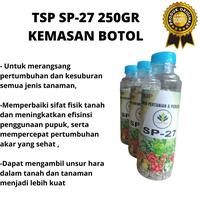 Gambar pupuk tsp sp-27 kemasan botol 250gr/pupuk tanaman hias/pupuk bunga dari Bumi Flora80 Kota Tangerang 1 Tokopedia